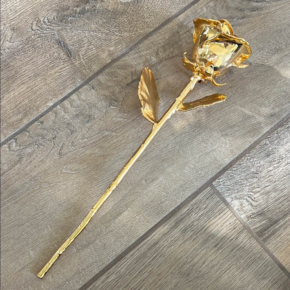 24k Gold Dipped Forever Rose